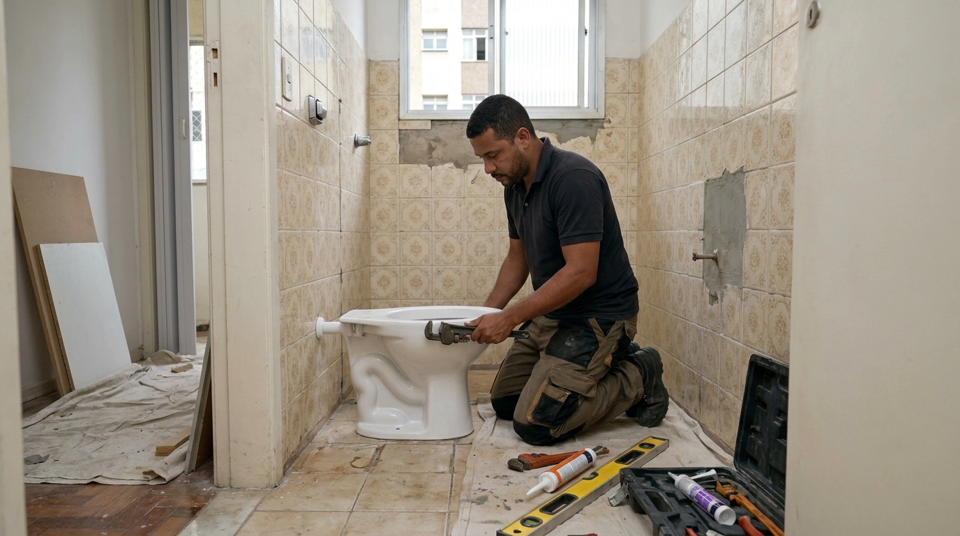 Instalação de Assento no Flexal, Serra‑ES